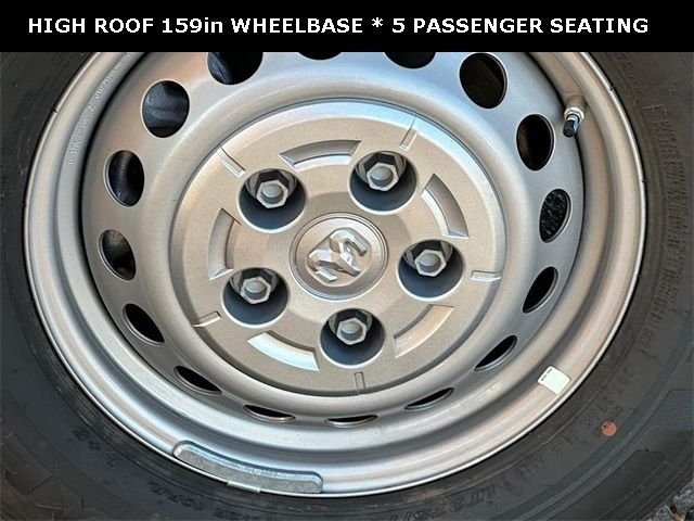 New 2025 Bright White Clearcoat RAM High Roof image 22