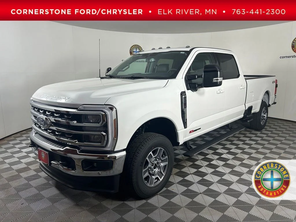 New 2026 Star White Metallic Tri-Coat Ford F-350® Lariat® image 1