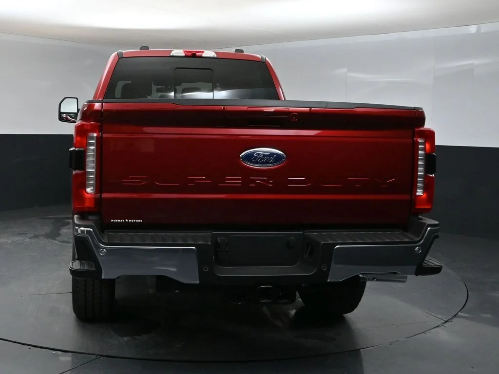 New 2026 Red Ford Lariat image 3