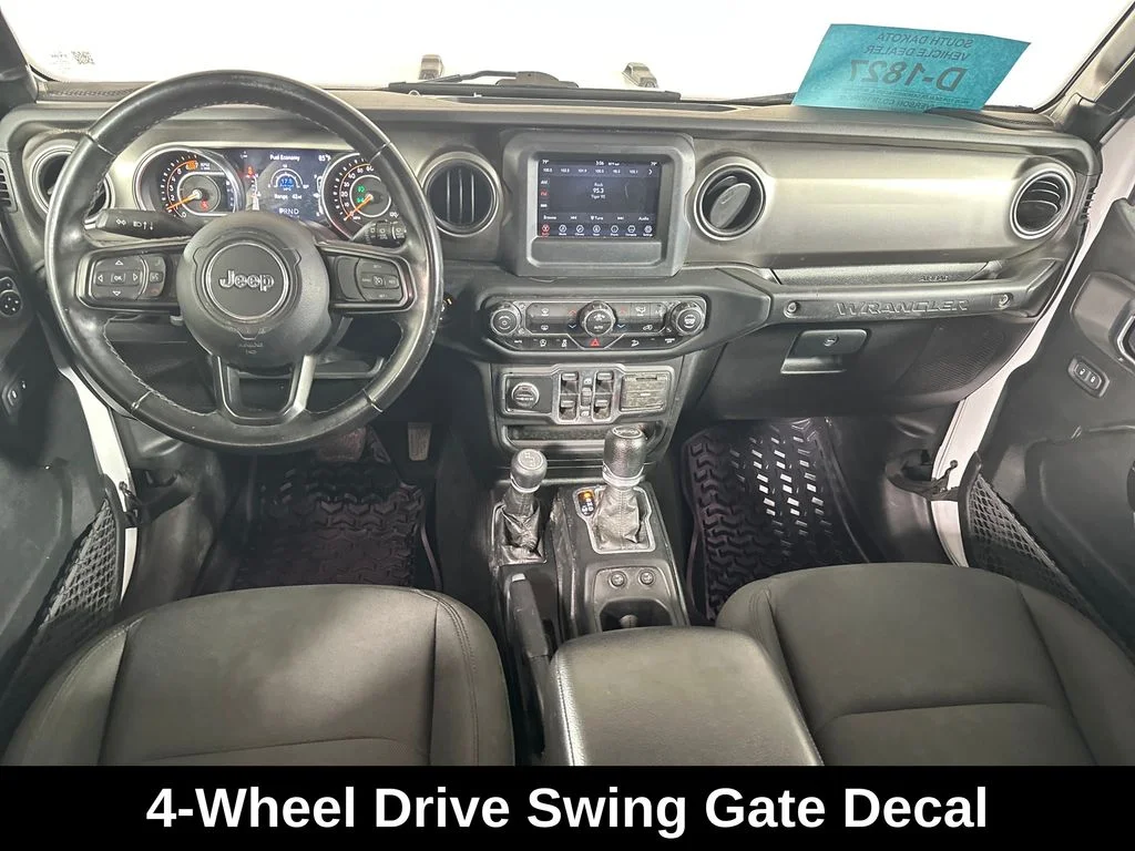 Used 2020 White Jeep Unlimited Sport image 29