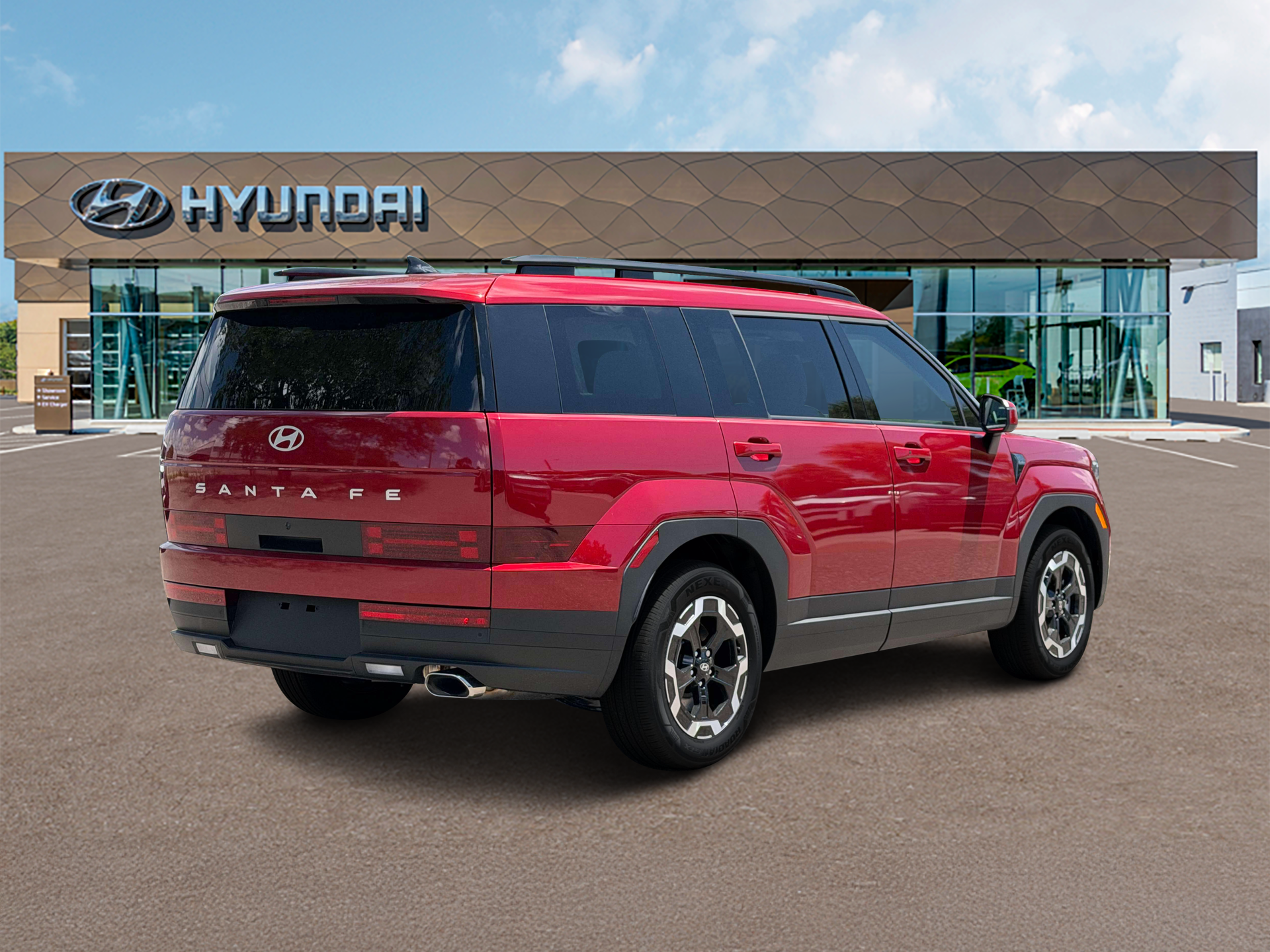 New 2027 Ultimate Red Hyundai SEL FWD image 7
