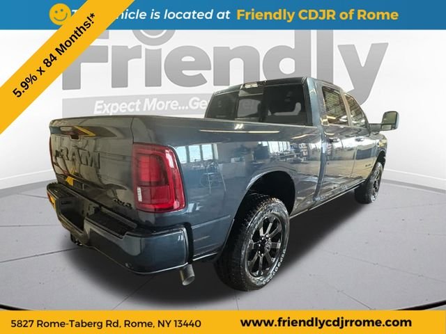 New 2026 Forged Blue Metallic Exterior Paint RAM Laramie image 4