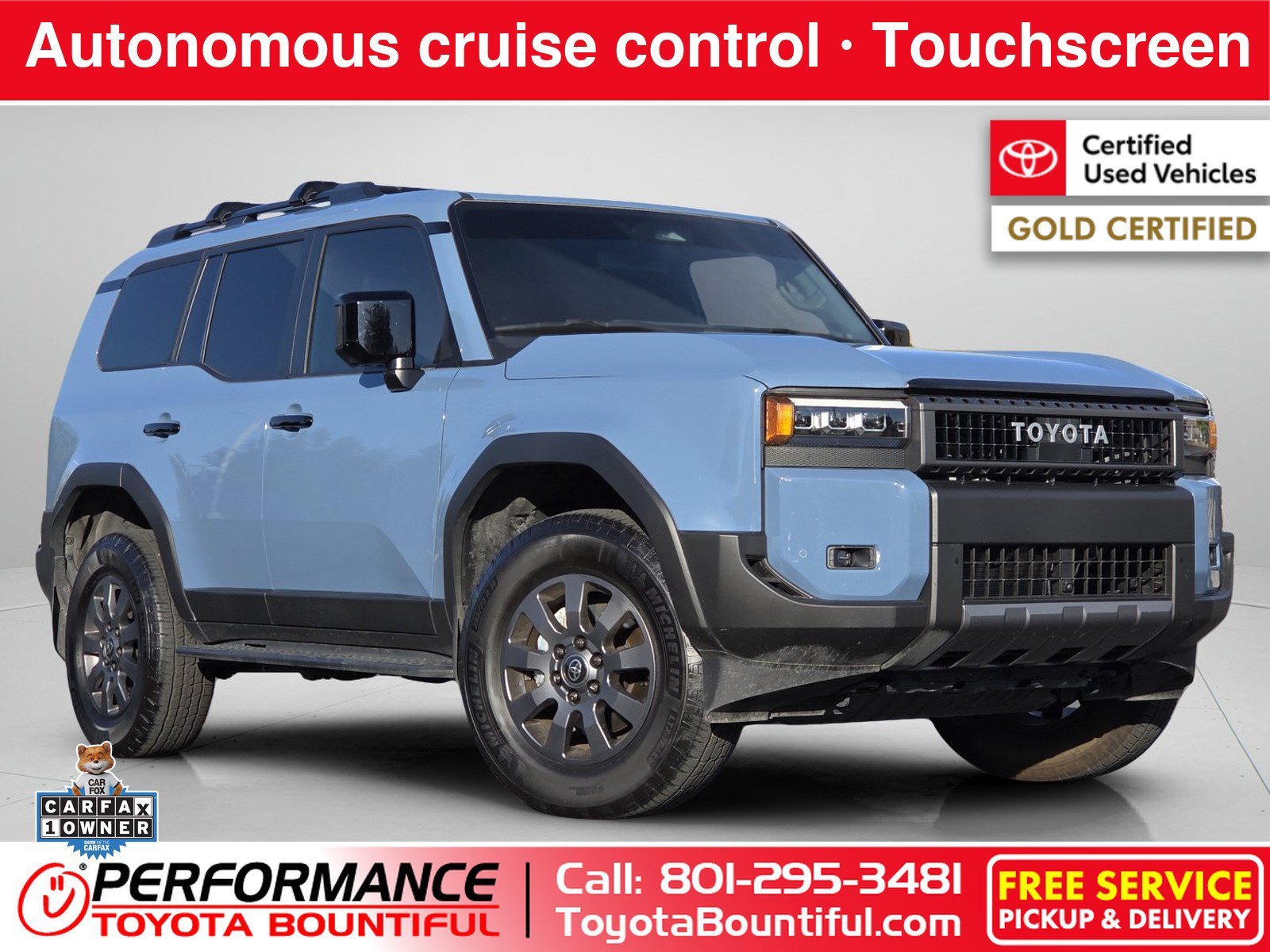 Certified Used 2025 Blue Toyota Base image 1