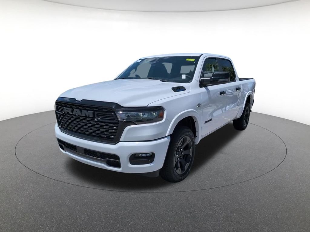 New 2026 Bright White Clear-Coat Exterior Paint RAM Big Horn image 13
