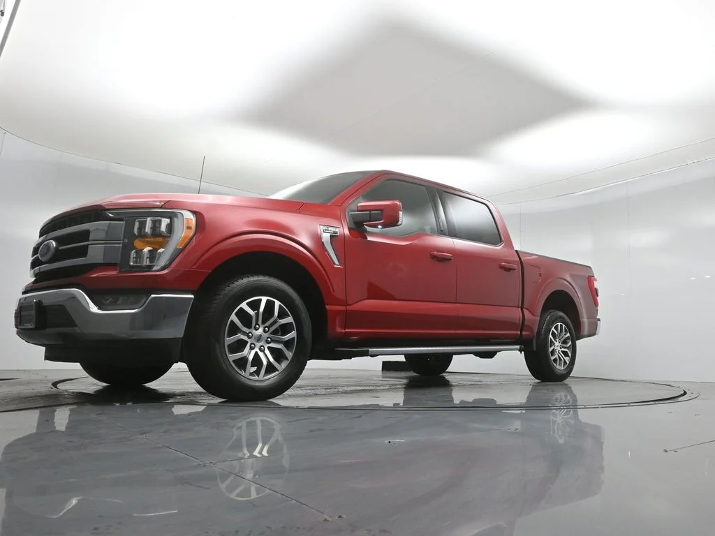 Certified Used 2022 Red Ford Lariat image 45