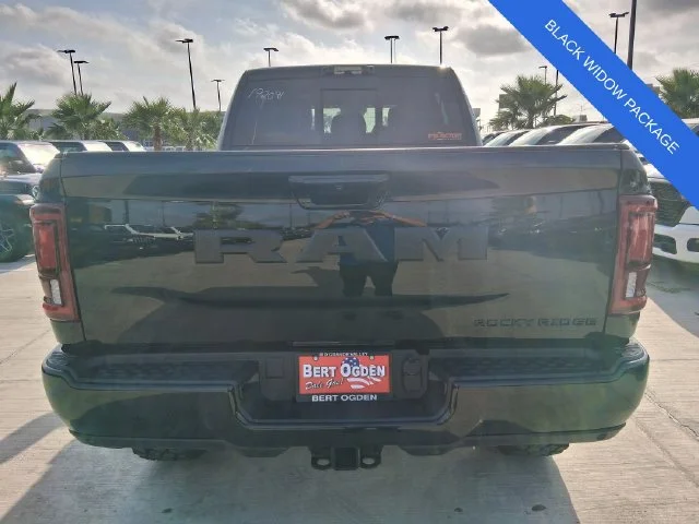 New 2026 Diamond Black Crystal Pearl-Coat Exterior Paint RAM Laramie image 6