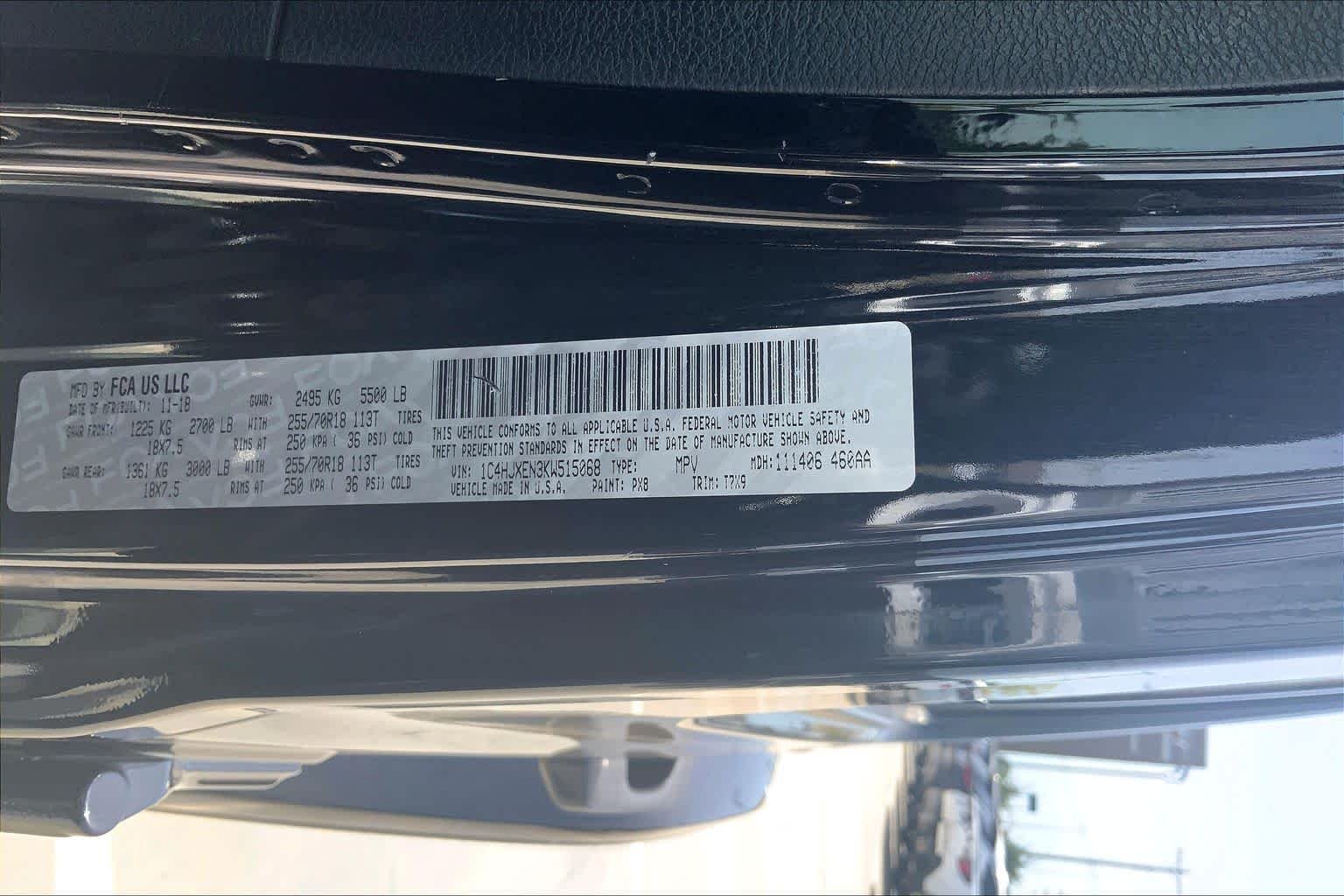 Used 2019 Black Clearcoat Jeep Sahara image 33
