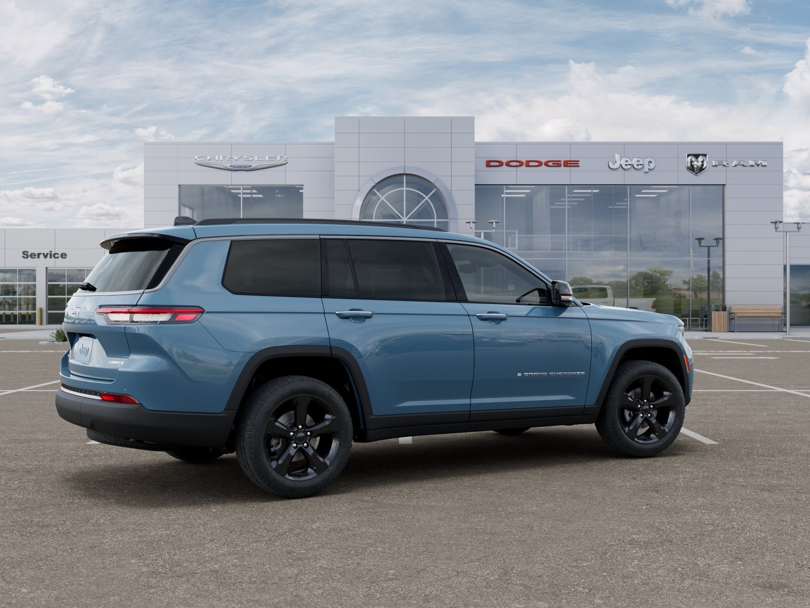 New 2026 Steel Blue Exterior Paint Jeep Limited image 4