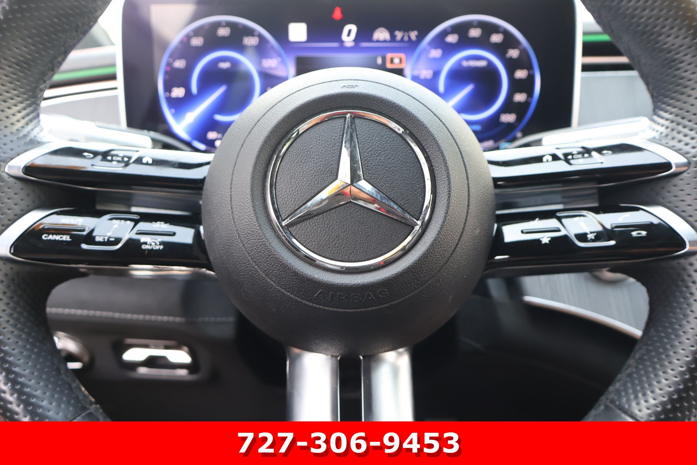Certified Used 2023 Obsidian Black Metallic Mercedes-Benz EQS 450 image 19