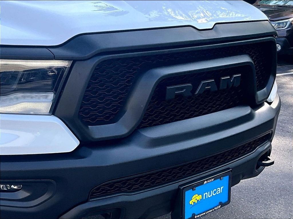 Used 2021 Bright White Clearcoat Ram Rebel image 32