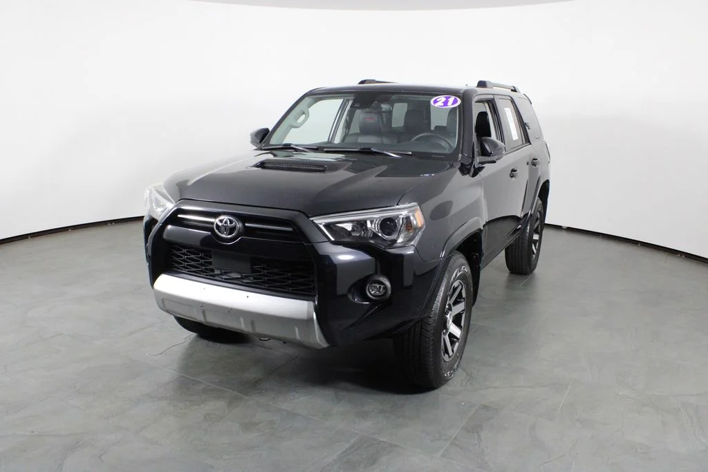 Used 2021 Black Toyota TRD Off-Road Premium image 2