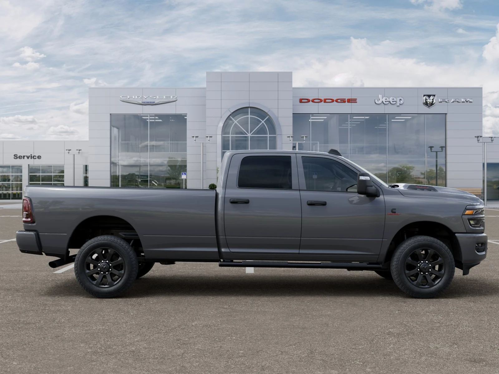 New 2026 Ceramic Gray Clear-Coat Exterior Paint RAM Tradesman image 21