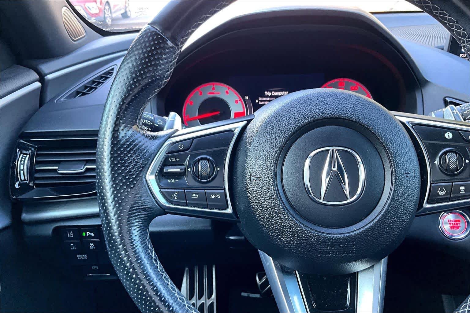 Used 2020 Majestic Black Pearl Acura w/A-Spec Pkg image 24
