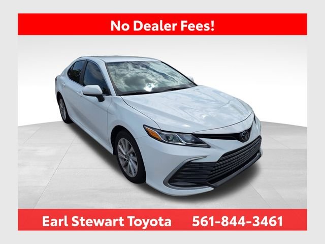 Used 2023 White Toyota LE image 1