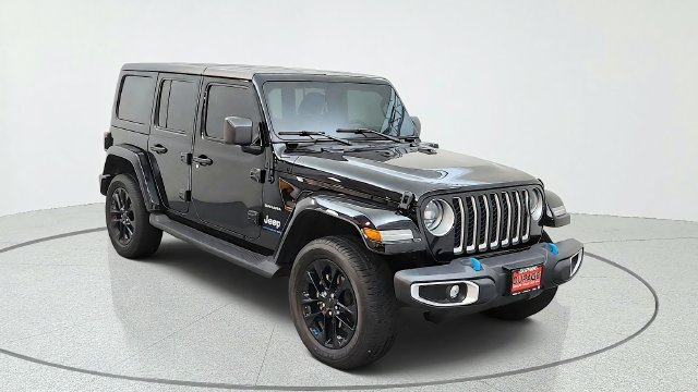 Used 2023 Black Jeep Sahara 4xe image 15