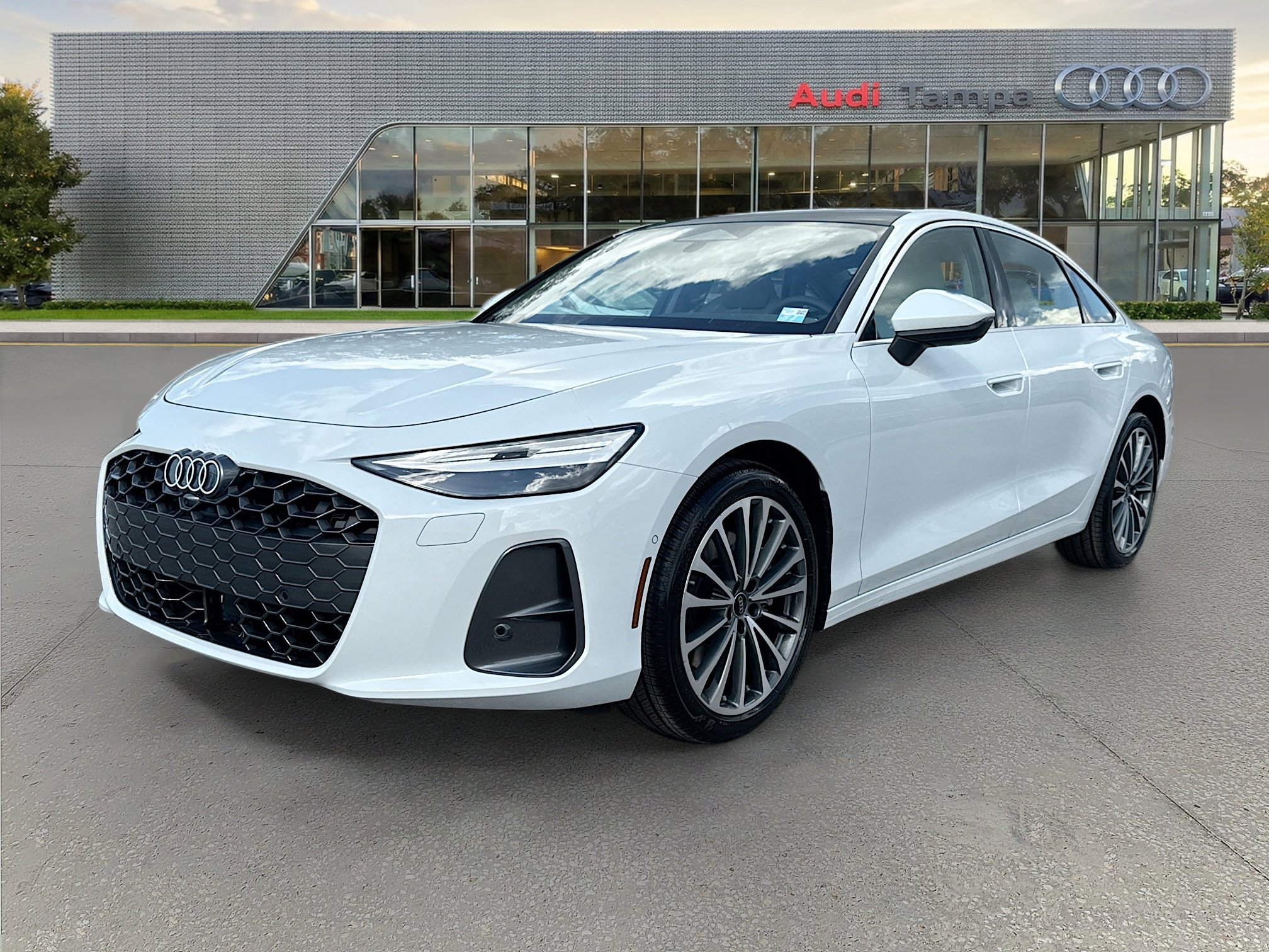 New 2026 Glacier White Metallic Audi Premium image 7