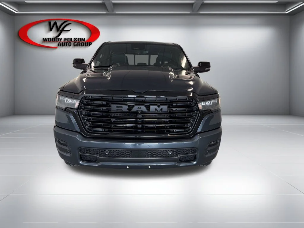 New 2027 Forged Blue Metallic Exterior Paint RAM Laramie image 2