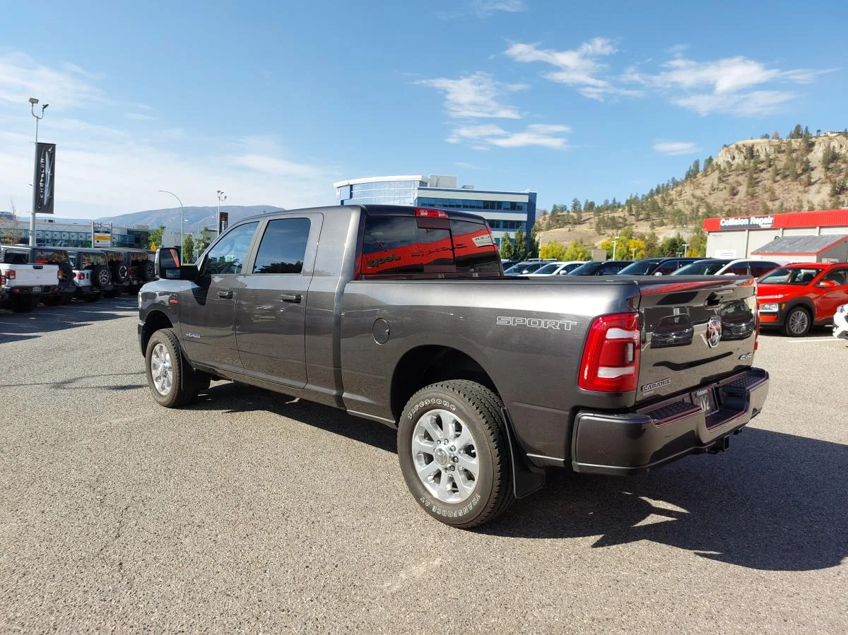 New 2024 Grey RAM Laramie 4x4 Mega Cab 6
