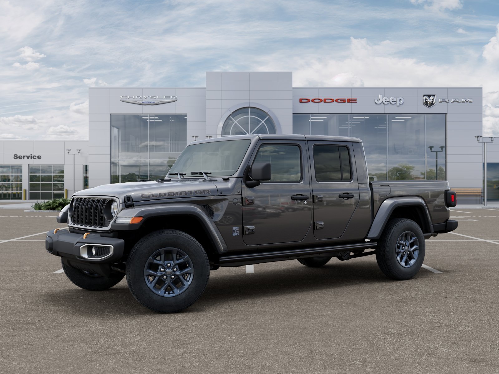 New 2026 Granite Crystal Metallic Clearcoat Jeep 85th Anniversary Edition image 28
