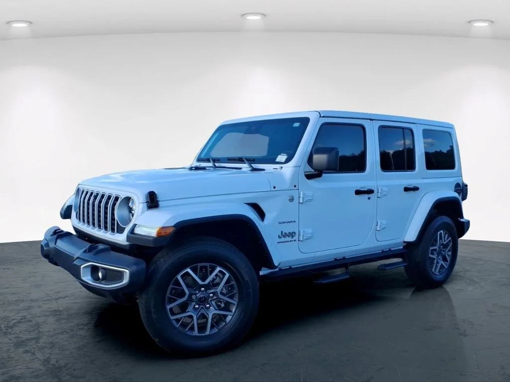 Used 2024 White Jeep Sahara image 2