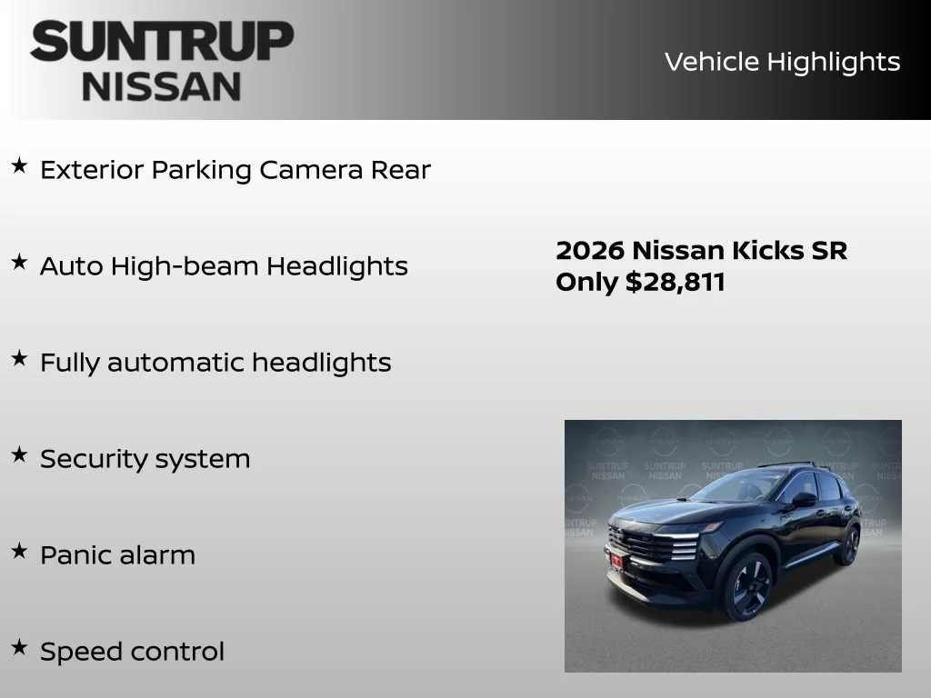 Certified Used 2026 Black Nissan SR image 38