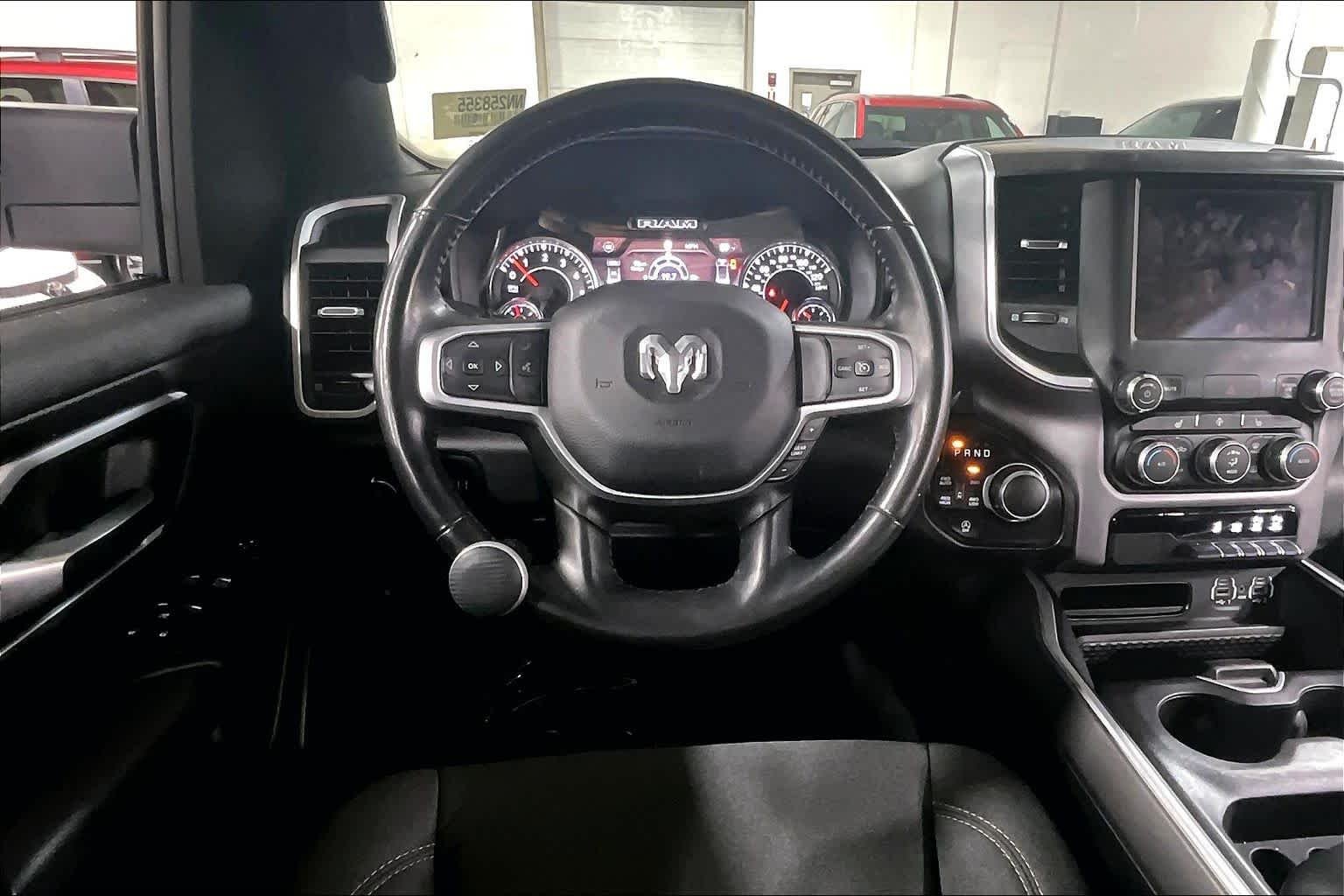 Used 2022 Bright White Clearcoat Ram Big Horn image 14