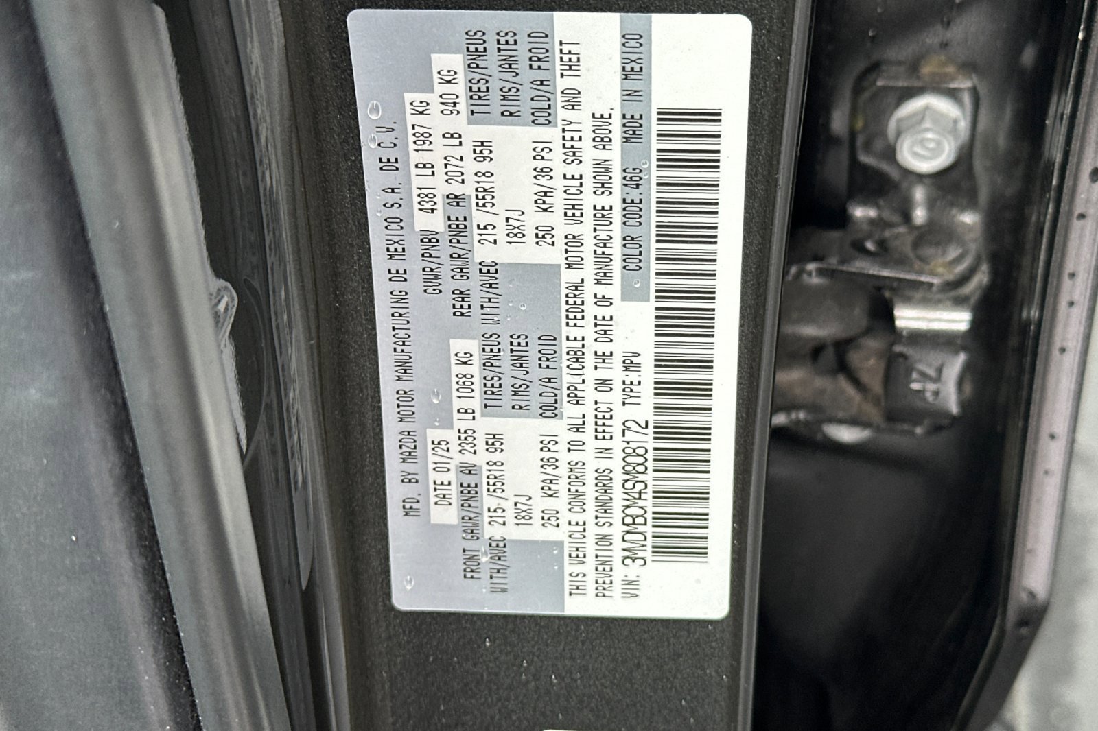 Certified Used 2025 Machine Gray Metallic Mazda 2.5 S Preferred Package image 28