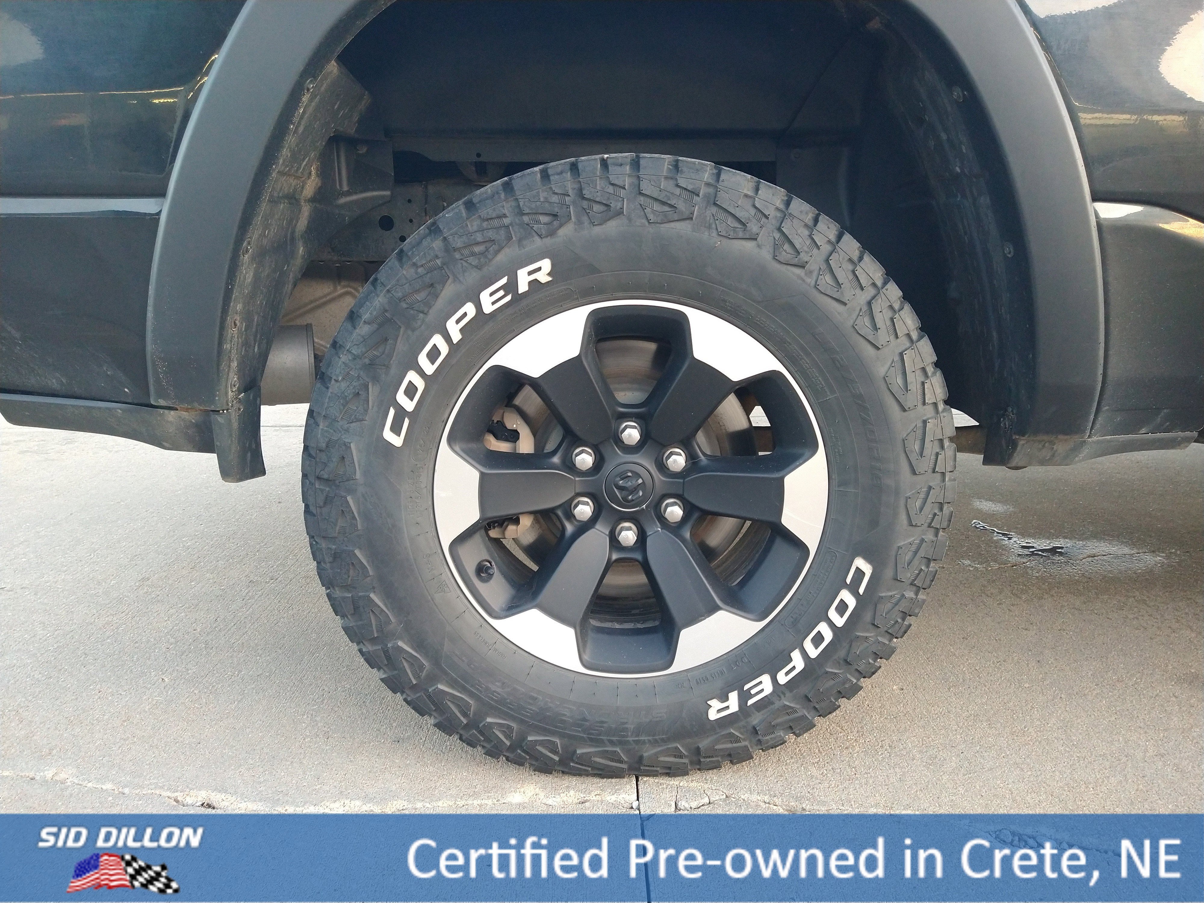 Used 2022 Diamond Black Crystal Pearlcoat Ram Rebel image 9