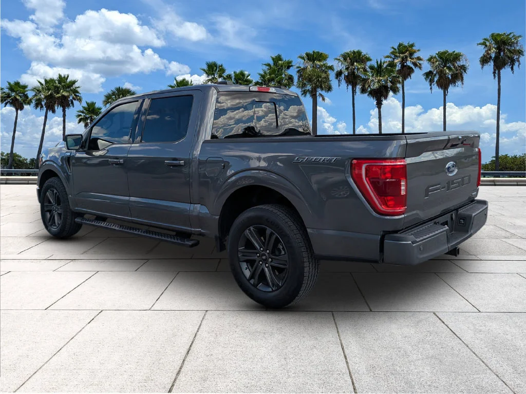 Used 2023 Carbonized Gray Metallic Ford XLT image 7