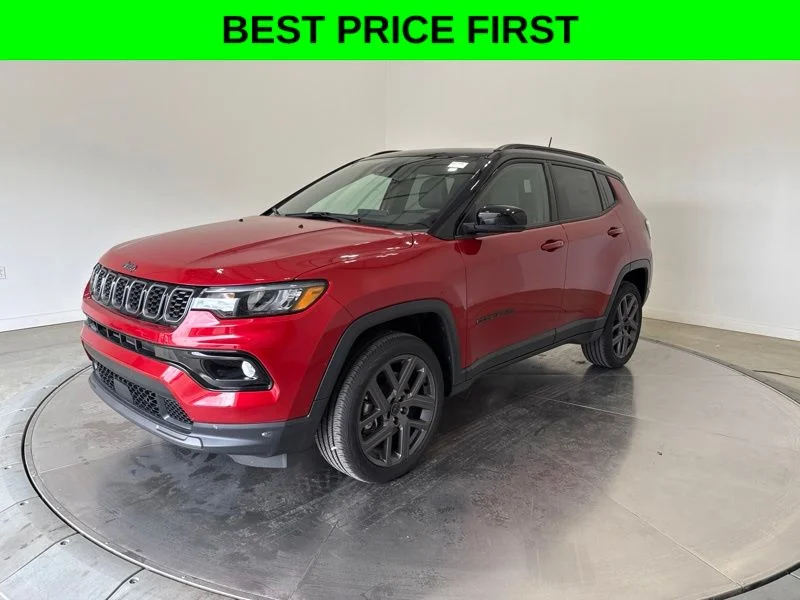 New 2026 Red Hot Pearl-Coat Exterior Paint Jeep Limited image 3