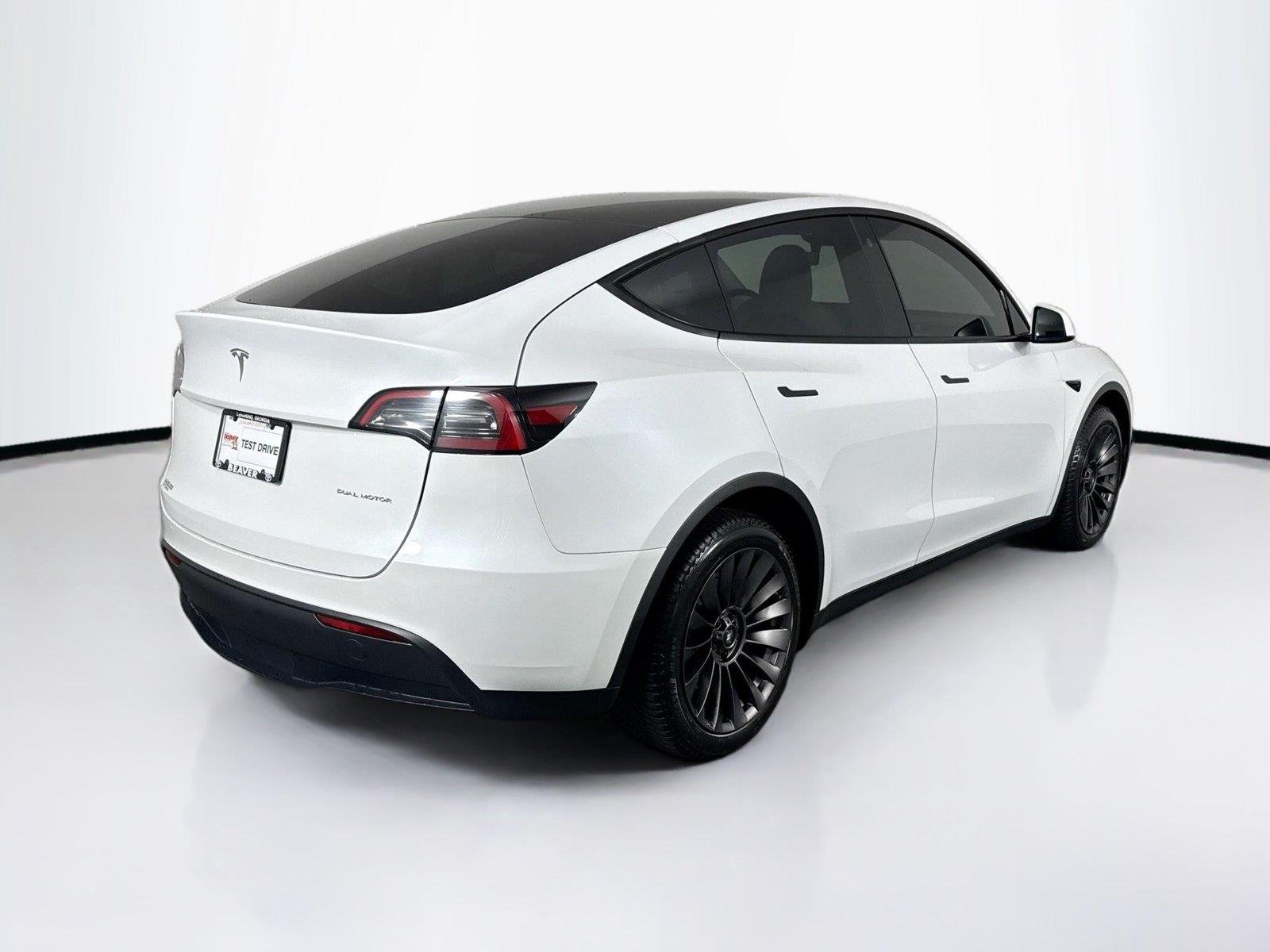 Used 2023 Pearl White Multi-Coat Tesla Long Range image 2