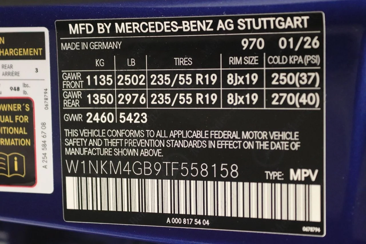 New 2026 Starling Blue Metallic Mercedes-Benz 300 image 9