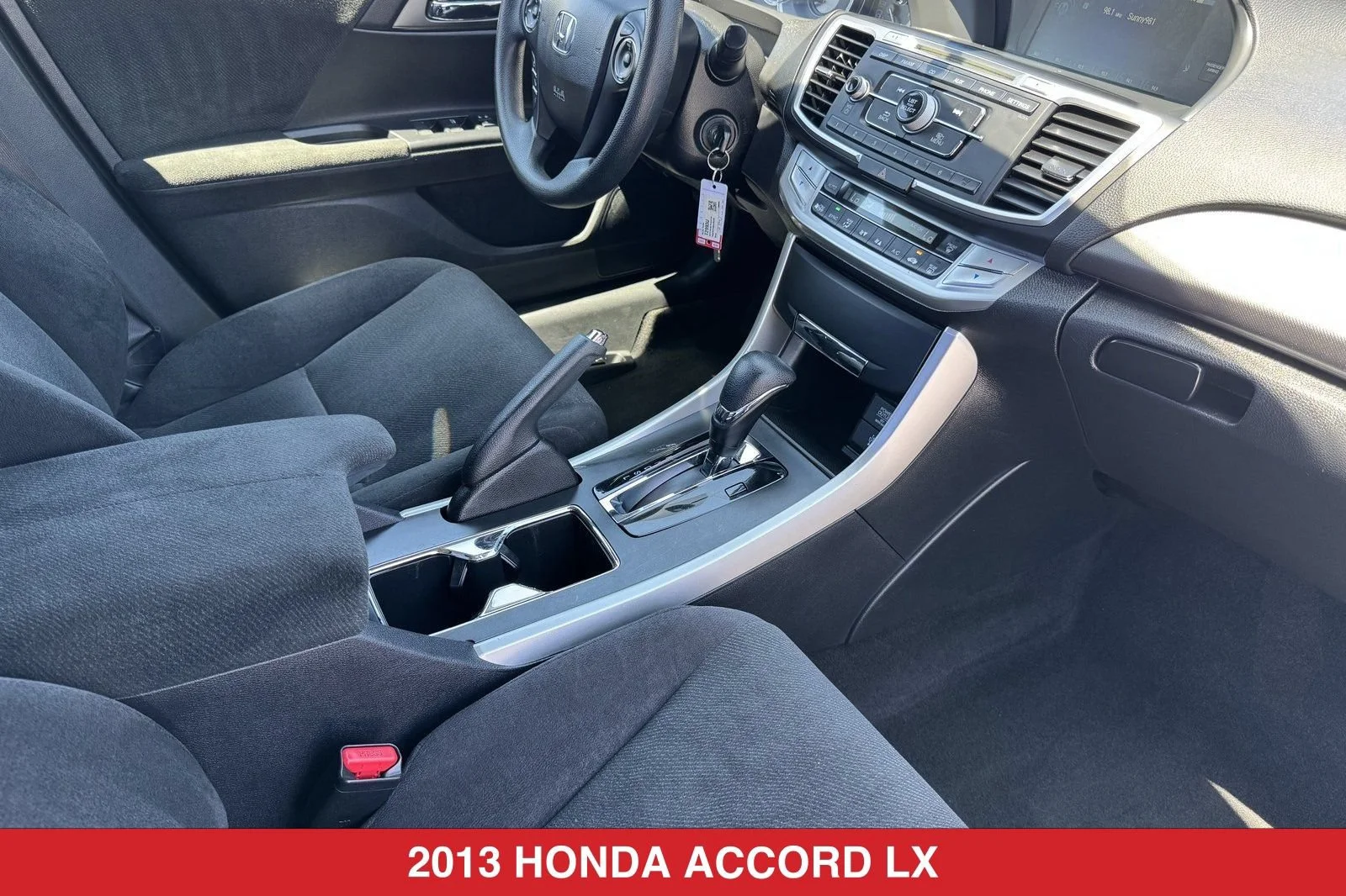 Used 2013 Crystal Black Pearl Honda LX image 15
