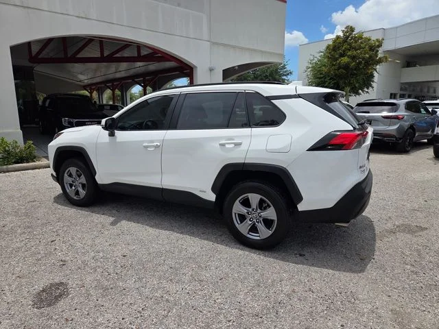 Used 2024 White Toyota LE image 9