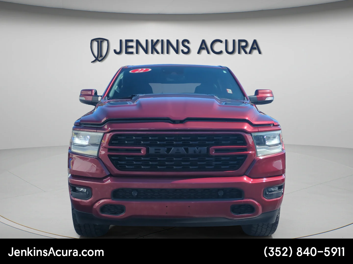 Used 2022 Delmonico Red Pearlcoat Ram BIG HORN image 8