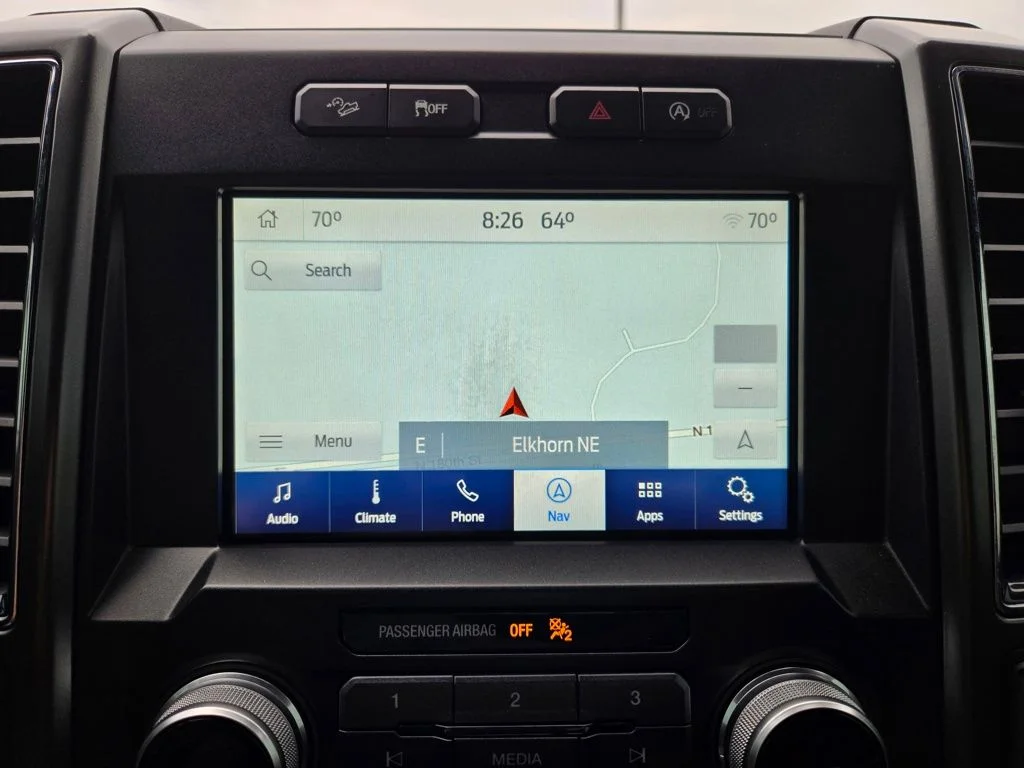 Used 2018 Blue Ford Lariat image 24