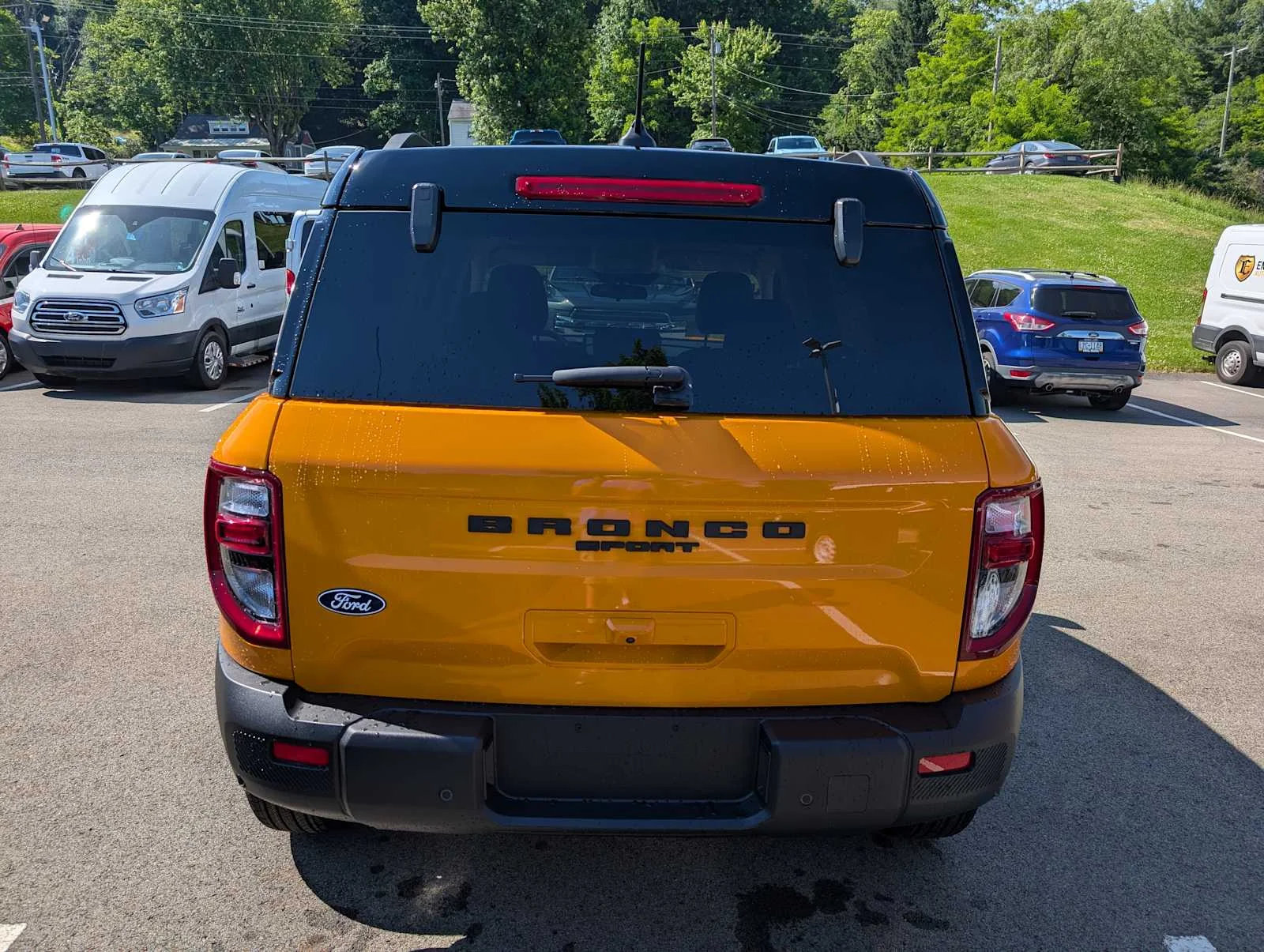 New 2026 Orange Fury Metallic Tri-Coat Ford Big Bend® image 9