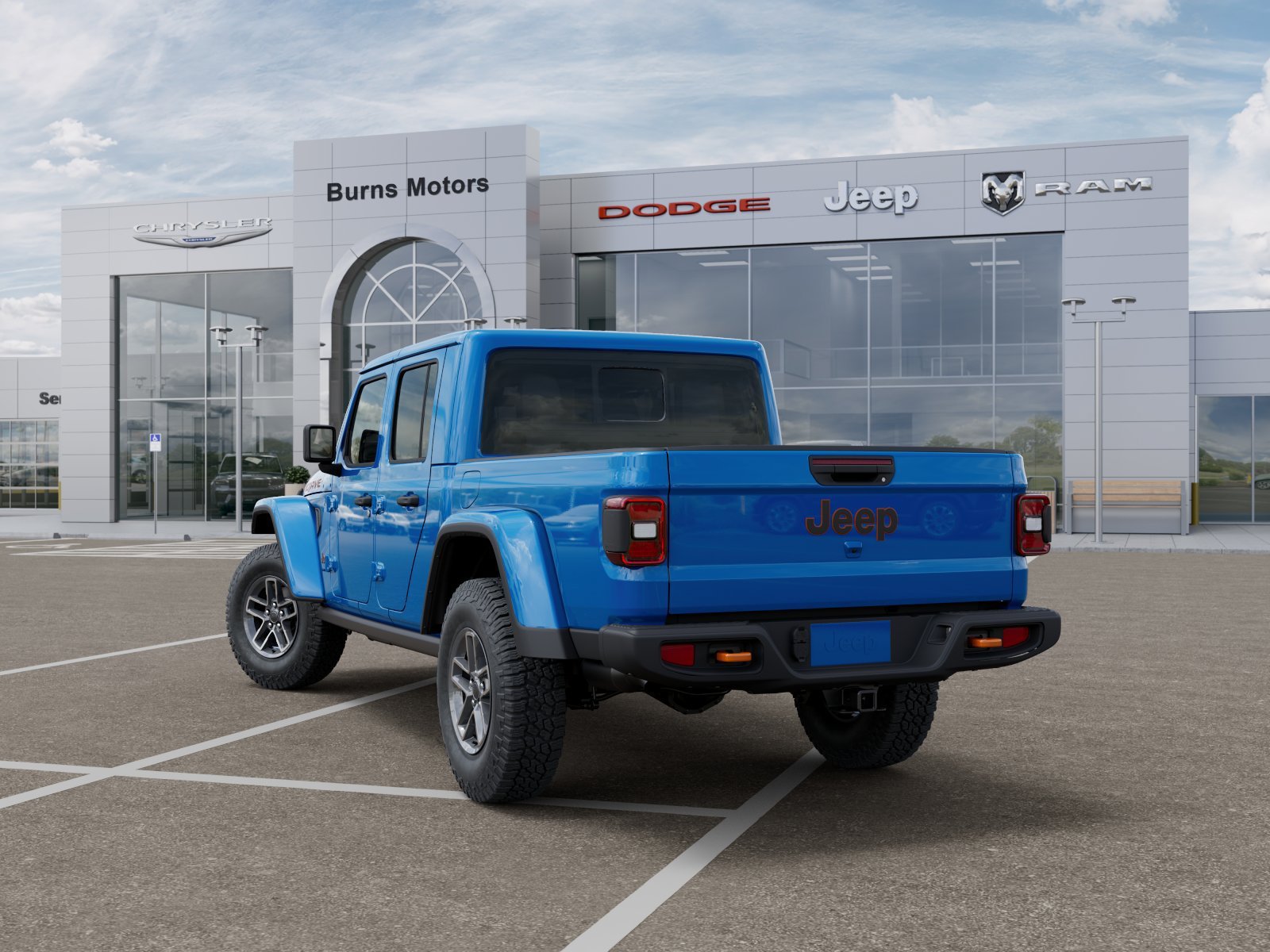 New 2026 Hydro Blue Pearlcoat Jeep Mojave image 3