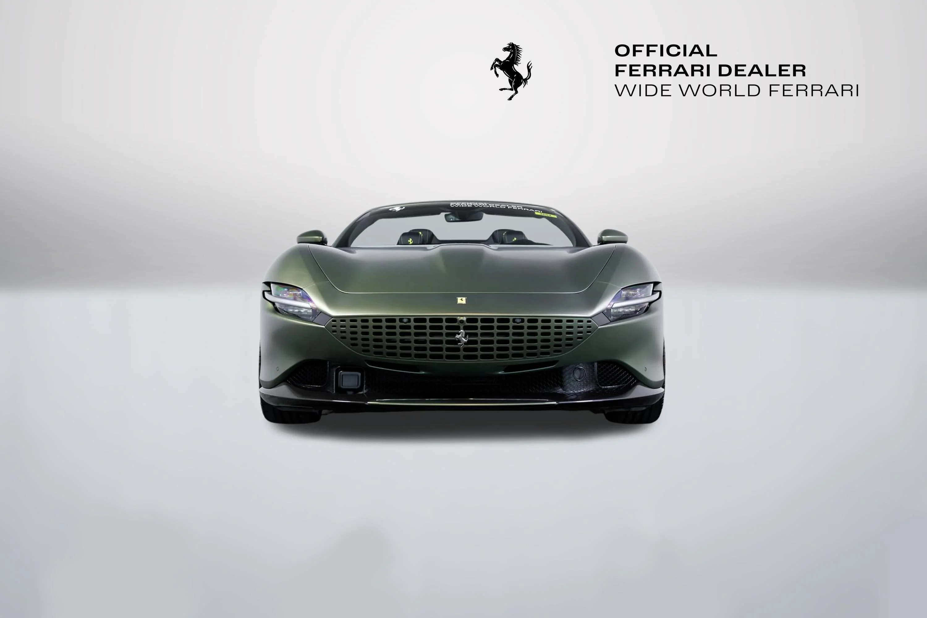 Certified Used 2024 Verde Masoni Opaco Ferrari Base image 4