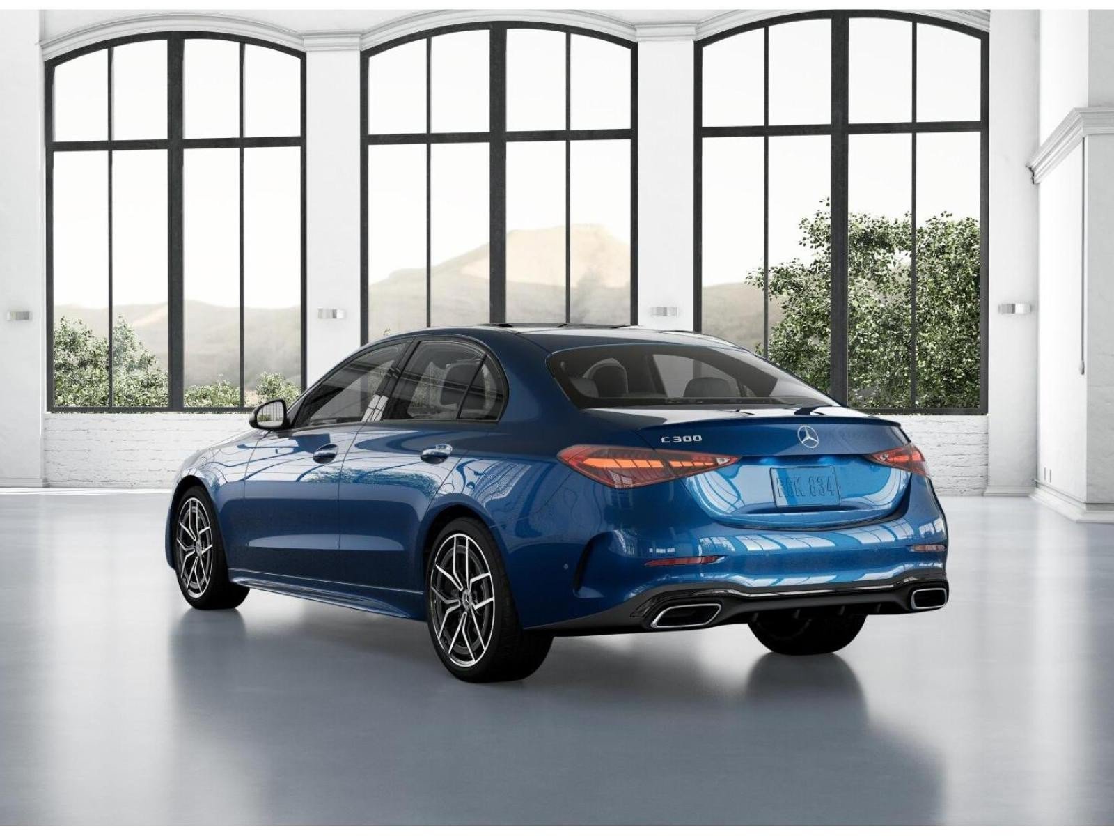 New 2026 Starling Blue Metallic Mercedes-Benz C 300 4D Sedan image 29