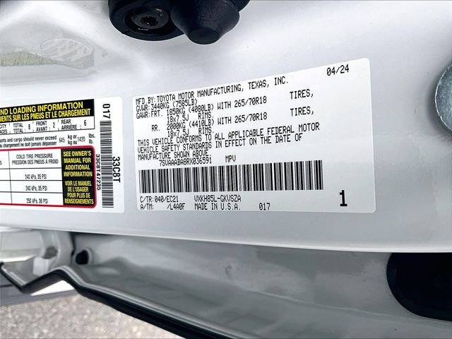 Used 2024 White Toyota SR5 image 35