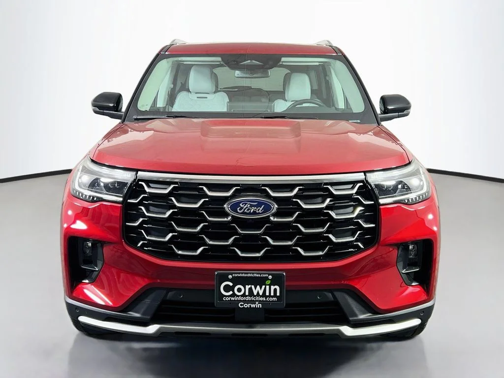 New 2026 Rapid Red Metallic Tinted Clearcoat Ford Platinum image 4