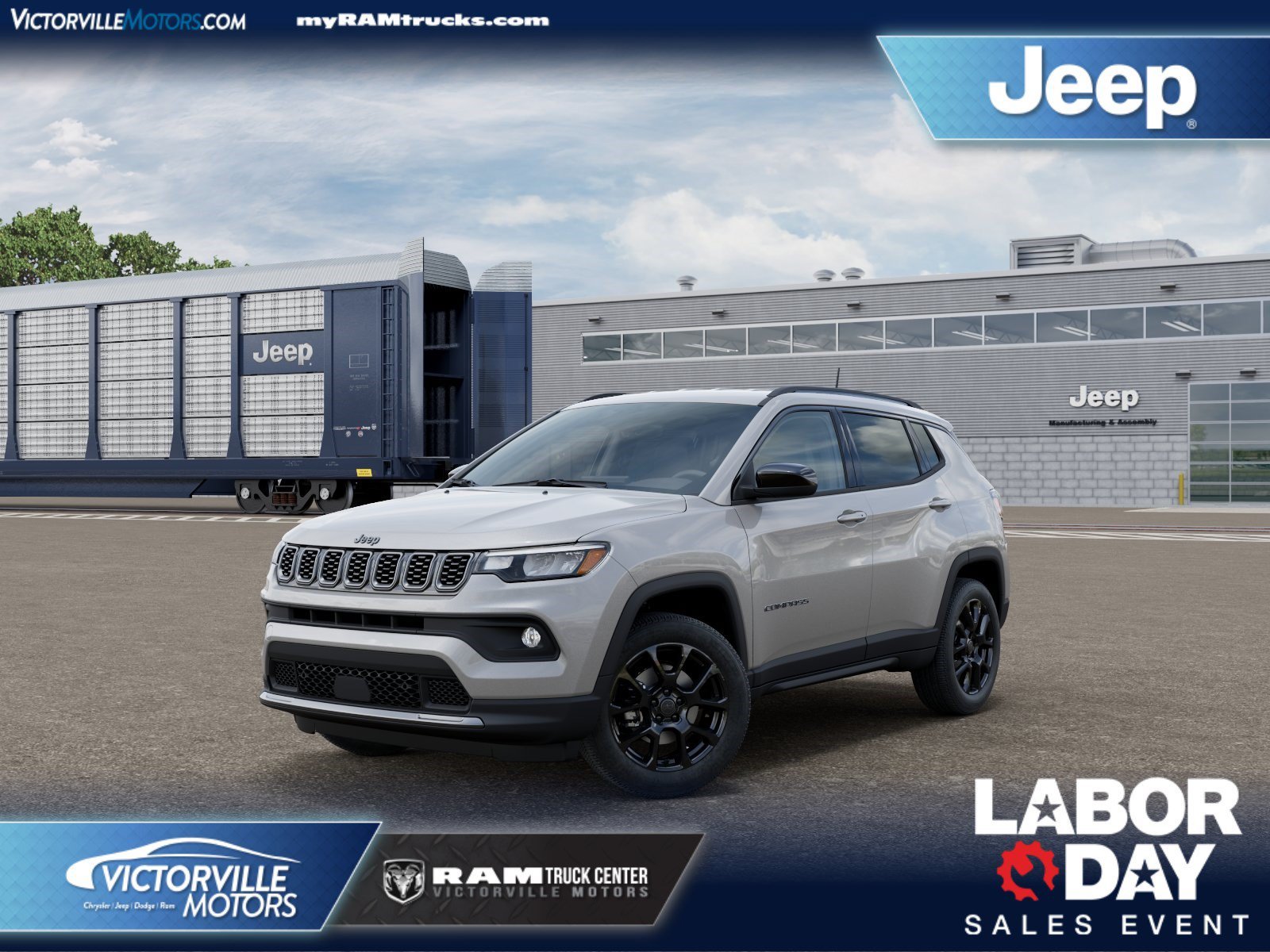 New 2026 Silver Zynith Metallic Clearcoat Jeep Latitude image 1