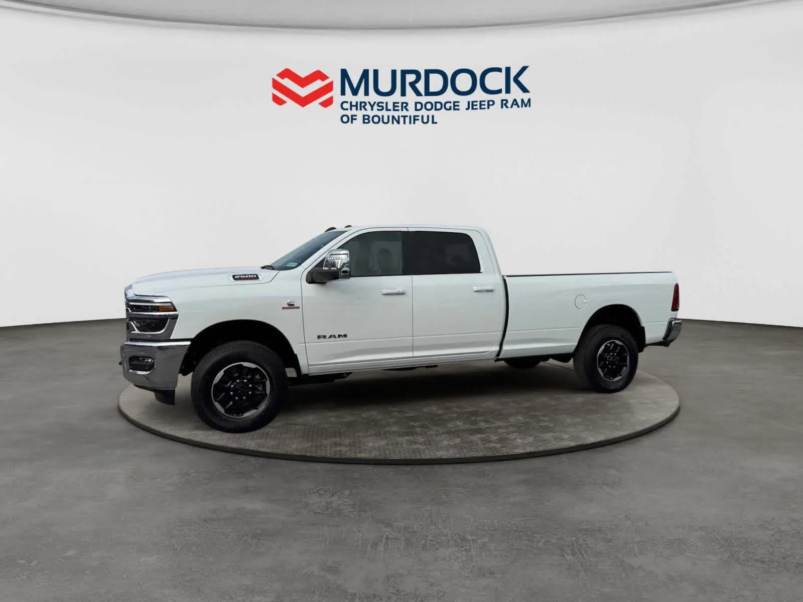 New 2026 Bright White Clear-Coat Exterior Paint RAM Laramie image 2