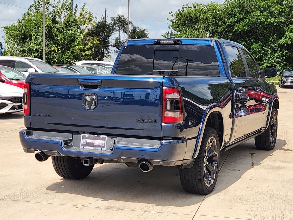 Used 2021 Patriot Blue Pearlcoat Ram Limited image 8