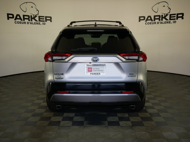 Certified Used 2021 Silver Sky Metallic/Midnight Black Metallic Toyota Hybrid XSE w/ Technology Pkg & Weather Pkg image 6