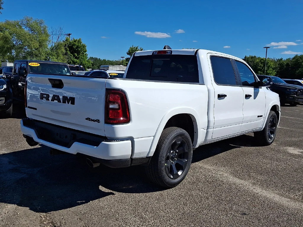 New 2027 Bright White Clear-Coat Exterior Paint RAM Big Horn image 8
