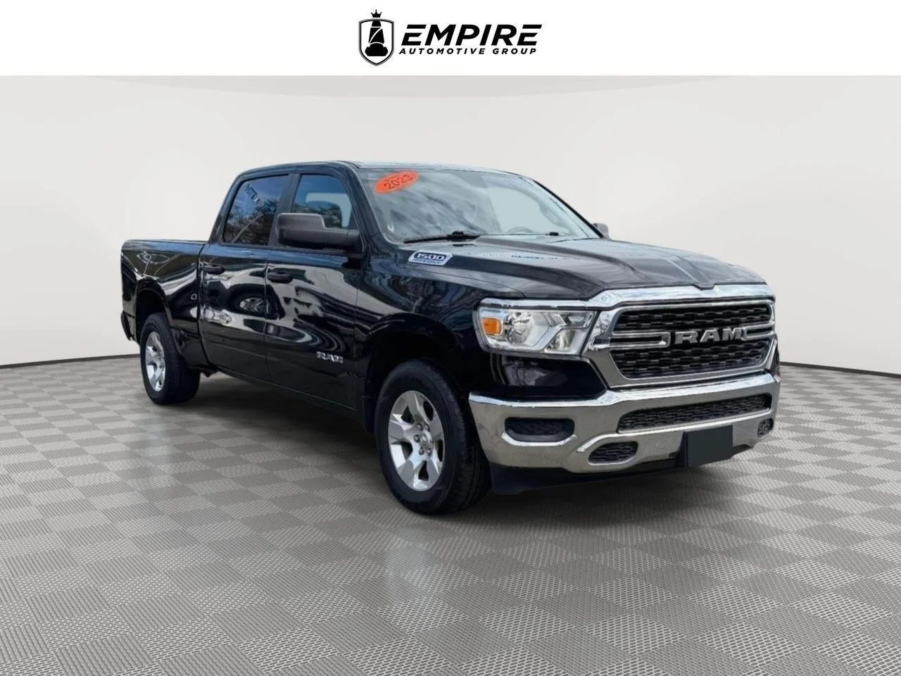Used 2023 Diamond Black Crystal Pearlcoat RAM Big Horn Crew Cab 4x4 64