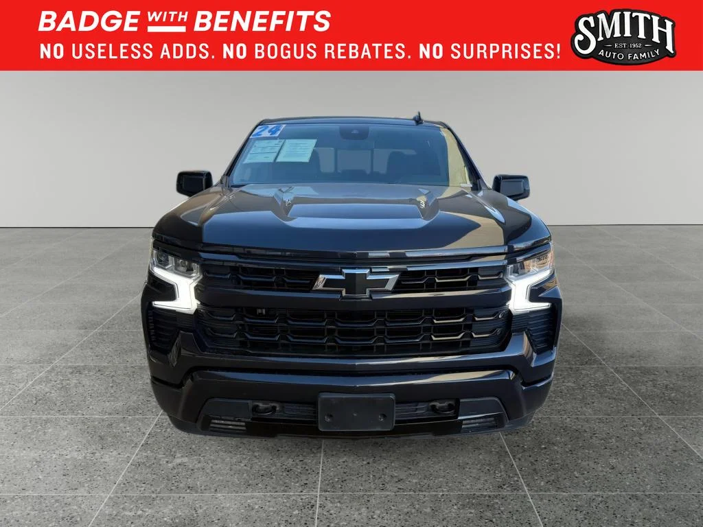 Certified Used 2024 Dark Ash Metallic Chevrolet RST image 3