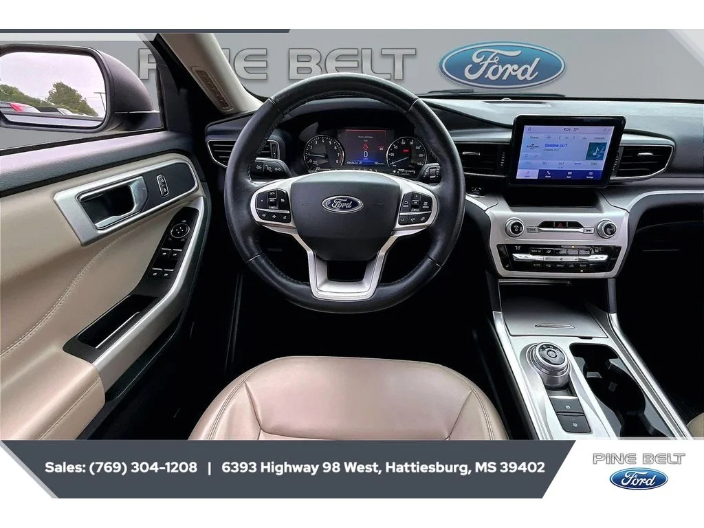 Used 2021 Carbonized Gray Metallic Ford XLT image 7